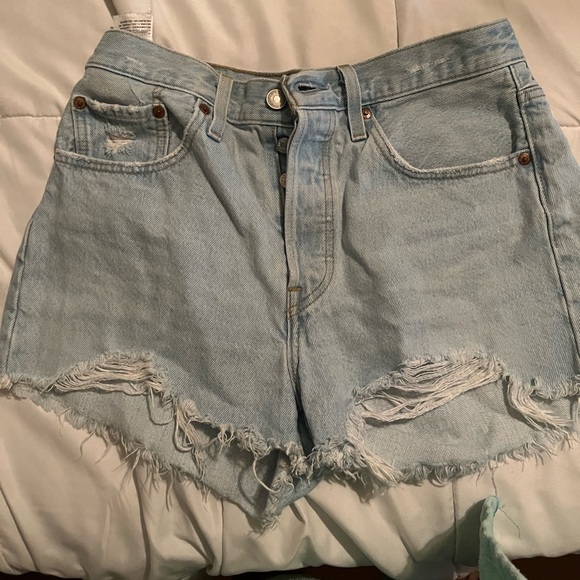 Levi's Pants - Levi's 501 Cut Off Jean Shorts Size 27